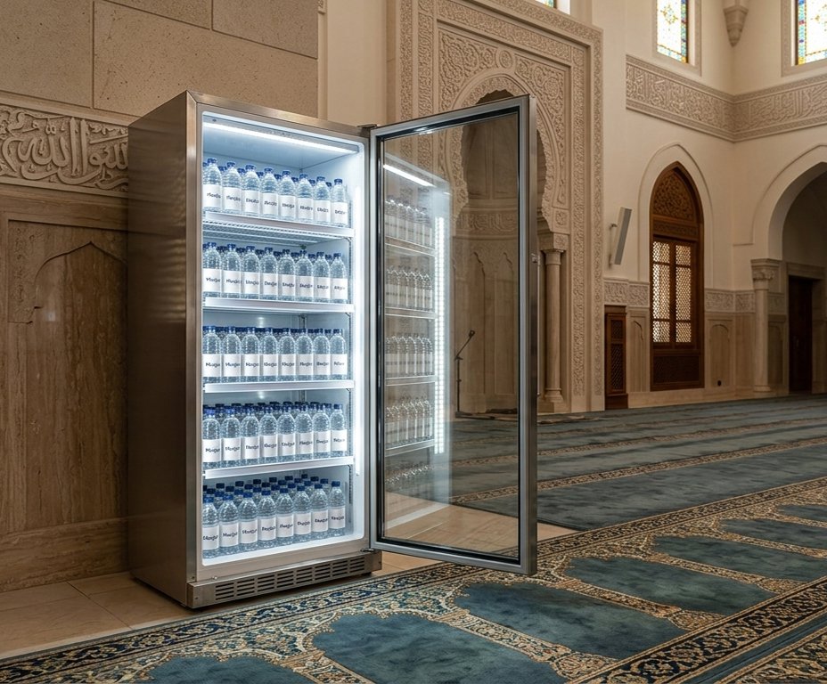 إهداء مياه للمساجد في مكة وجدة – توصيل حسب اختيارك